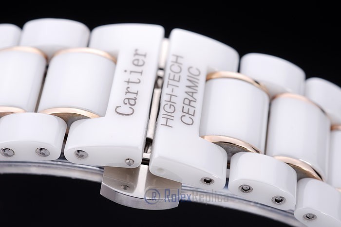 Cartier replica tank americaine ceramic orologio imitazione perfetta - immagine 6