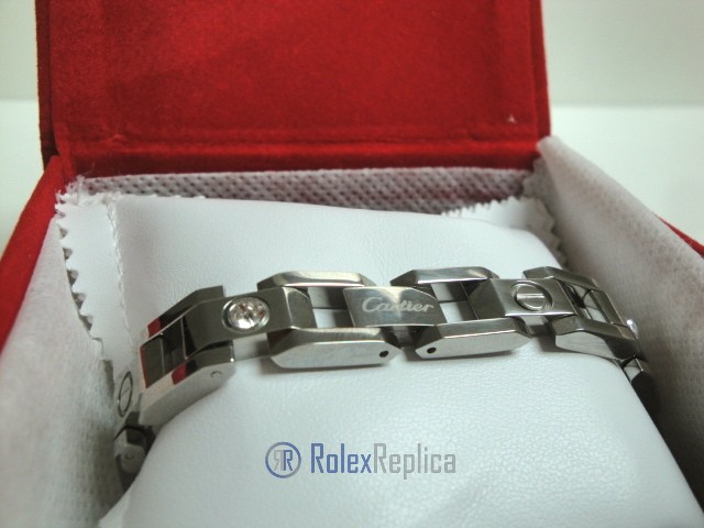 Cartier replica gioiello bracciale diamond oro bianco - immagine 3