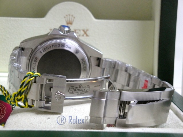 rolex replica deepsea seadweller acciaio black out red edition orologio replica - immagine 7
