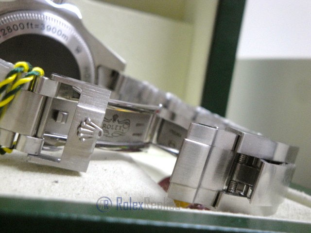 rolex replica deepsea seadweller acciaio black out red edition orologio replica - immagine 8