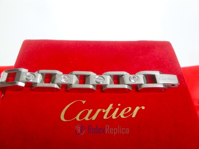 Cartier replica gioiello bracciale diamond oro bianco - immagine 10