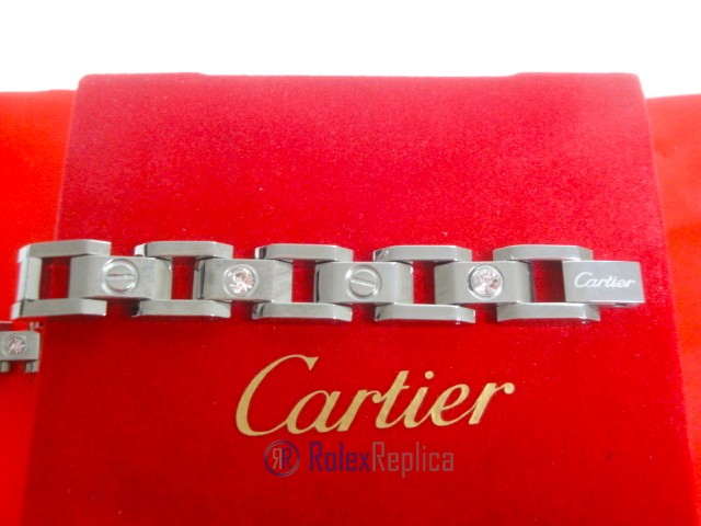 Cartier replica gioiello bracciale diamond oro bianco - immagine 11