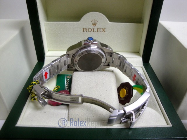 rolex replica deepsea seadweller acciaio black out yellow edition orologio replica - immagine 11