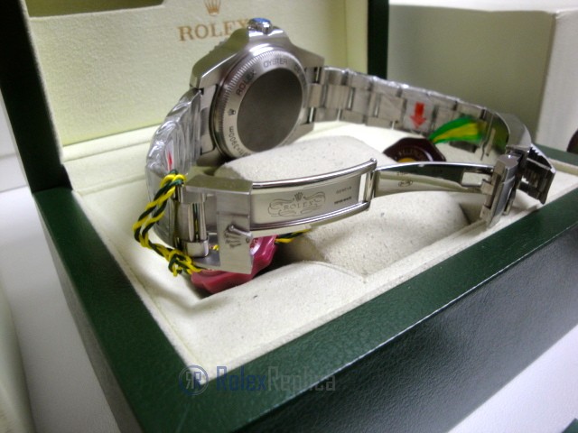 rolex replica deepsea seadweller acciaio black out yellow edition orologio replica - immagine 13