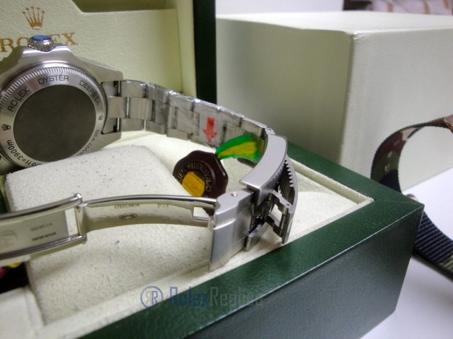 rolex replica deepsea seadweller acciaio black out yellow edition orologio replica - immagine 14