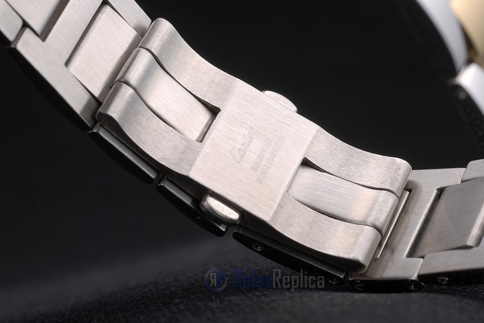 Cartier replica ballon bleu acciaio oro white dial orologio imitazione perfetta - immagine 8