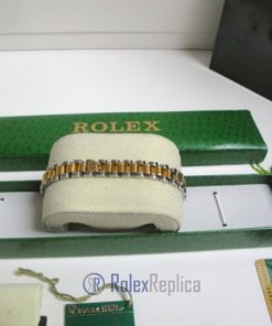 Rolex replica gioielli bracciale jubilèè strip oro giallo acciaio bi-colour