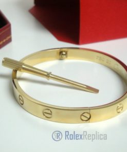 Cartier replica gioiello bracciale love oro giallo