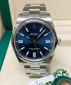 Rolex replica Oyster Perpetual 41 124300 Blue