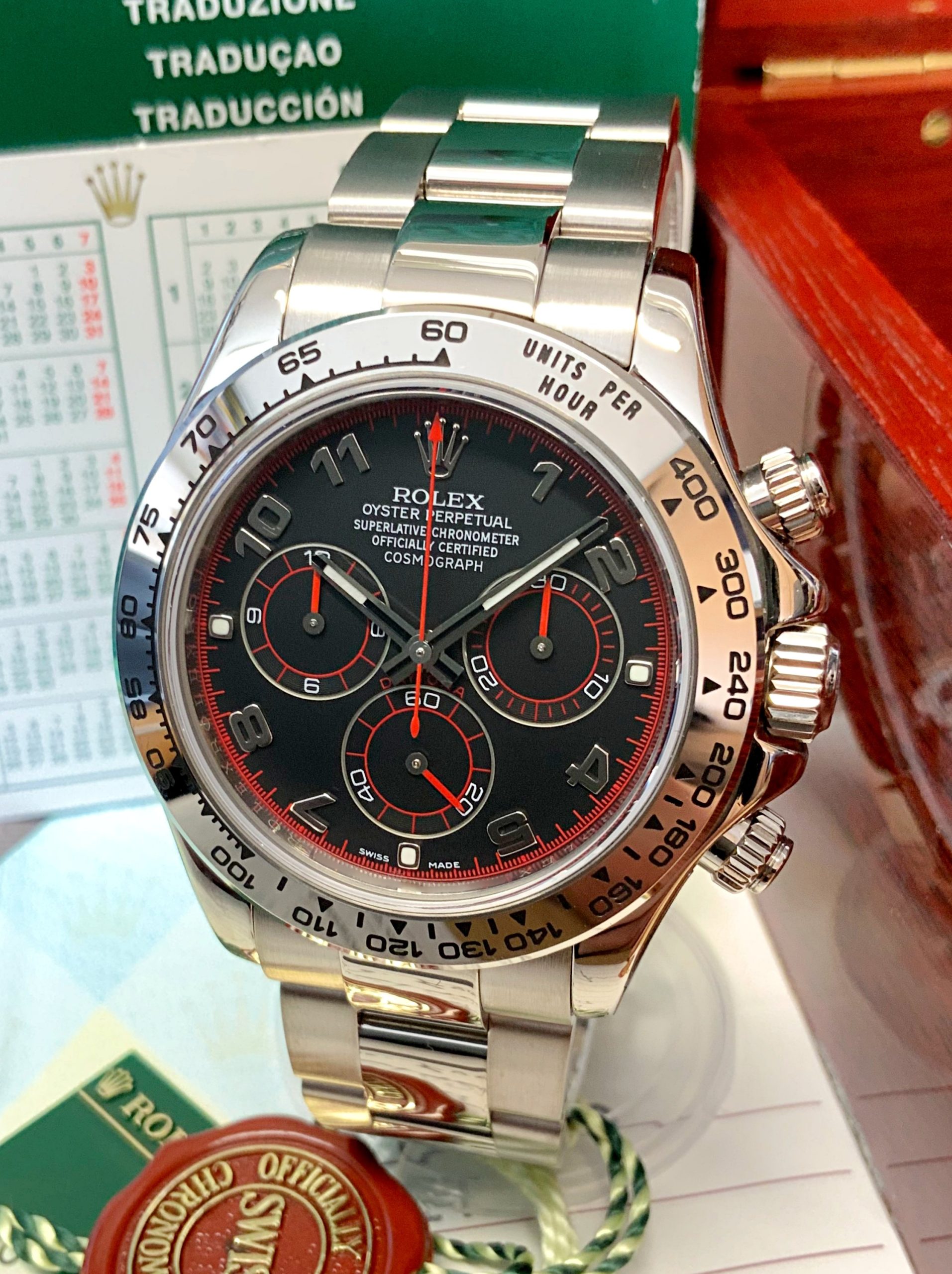 Rolex replica daytona 116509 racing dial - immagine 5