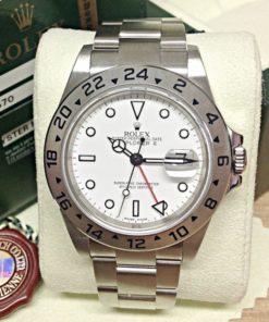 Rolex replica explorer II classic 16570 40mm white dial