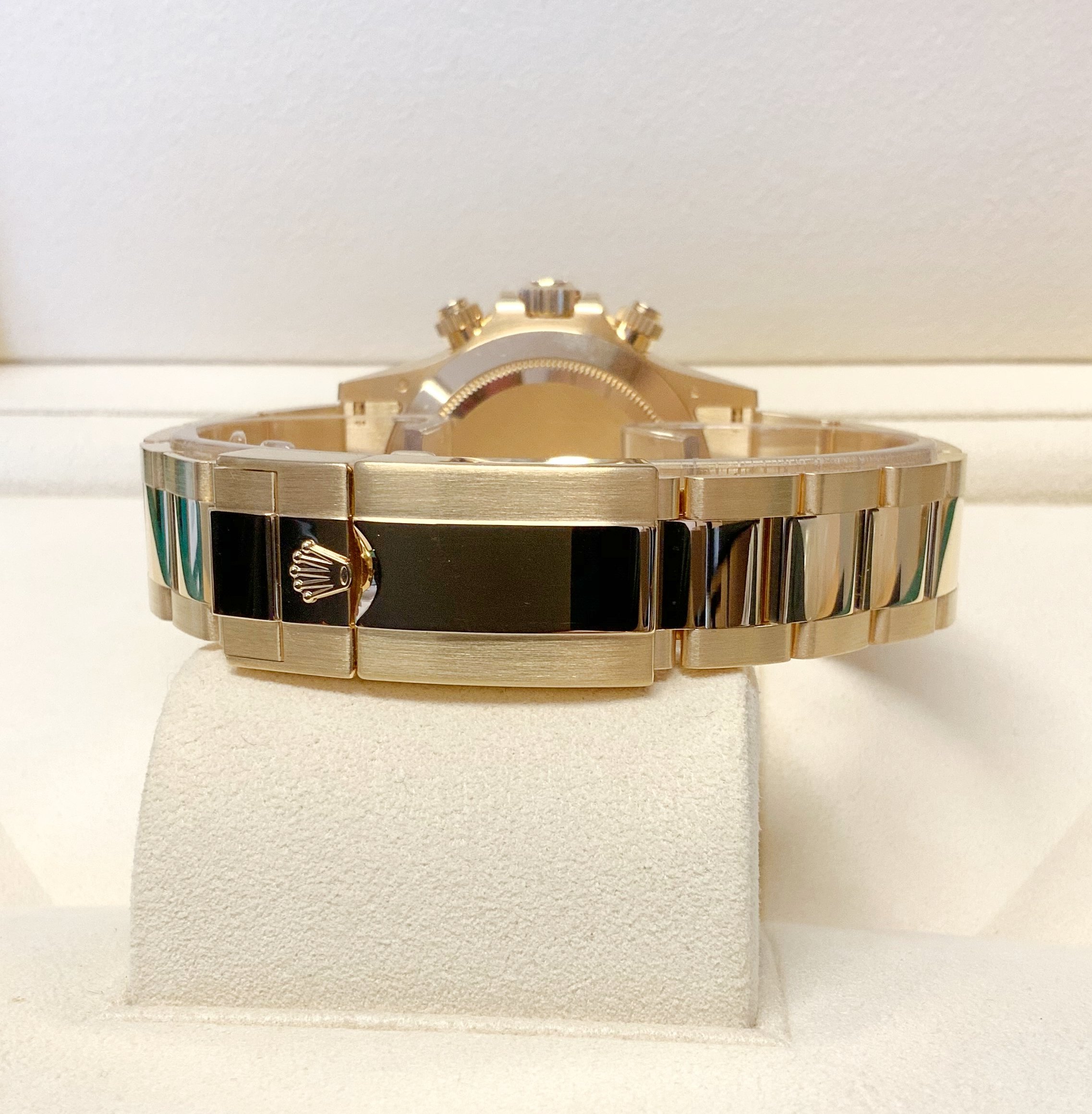 Rolex replica Daytona Yellow Gold 116508 Black dial - immagine 4
