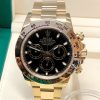 Rolex replica Daytona Yellow Gold 116508 Black dial
