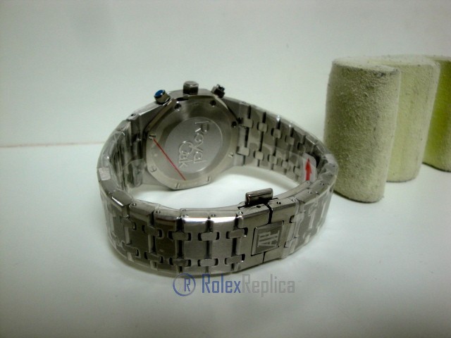 audemars piguet replica chrono royal oak leo messi acciaio black dial imitazione copia - immagine 9