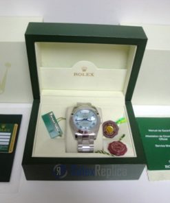 rolex replica daydate ll acciaio sky dial oyster orologio replica copia imitazione
