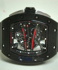 richard mille replica RM61-01 baby blake pvd skeletron limited edition strip rubber-b