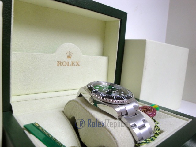 rolex replica seadweller gradient green dial new basilea 2018 orologio replica copia lusso imitazione - immagine 4