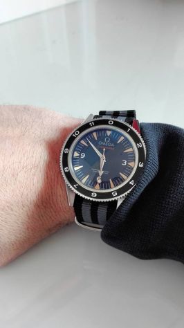 Omega replica seamaster 007 spectre black dial imitazione copia - immagine 7