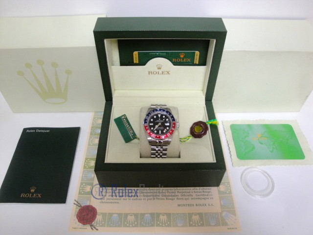 rolex replica GMT master II rosso blue classic jubilèè orologio replica - immagine 2