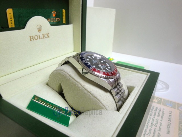 rolex replica GMT master II rosso blue classic jubilèè orologio replica - immagine 6
