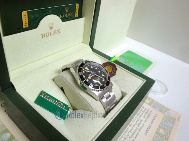 rolex replica seadweller comex vintage red writing orologio replica copia - immagine 4