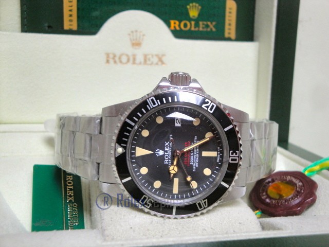 rolex replica seadweller comex vintage red writing orologio replica copia - immagine 10