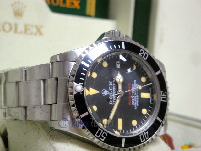 rolex replica submariner vintage data red writing orologio replica copia imitazione - immagine 9