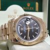 rolex replica daydate ll oro giallo black dial president orologio replica copia imitazione