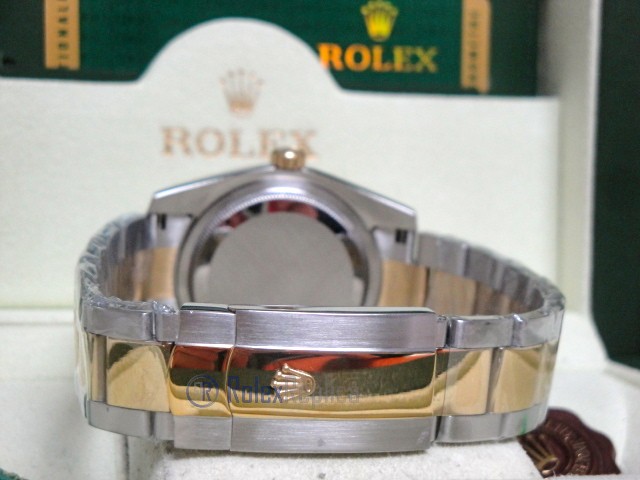 rolex replica datejust acciaio oro oyster grey dial barrette orologio imitazione - immagine 10