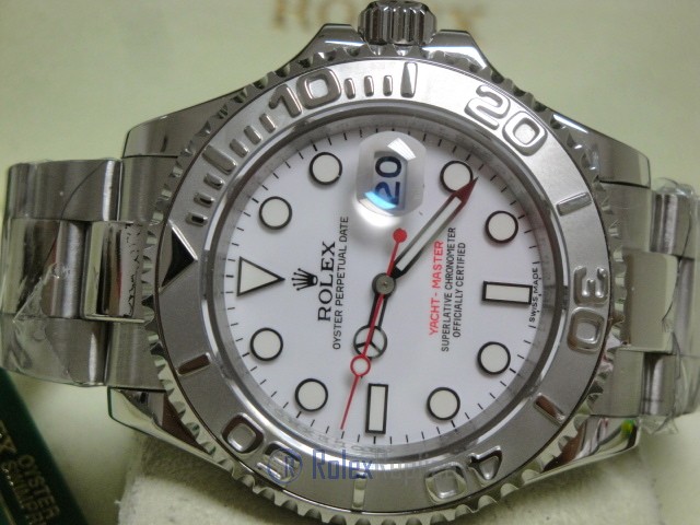 rolex replica yacht master I acciaio white dial edition orologio replica - immagine 11