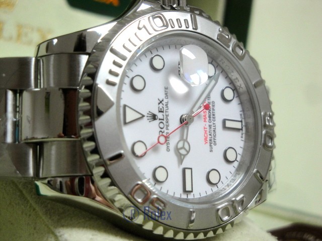 rolex replica yacht master I acciaio white dial edition orologio replica - immagine 12