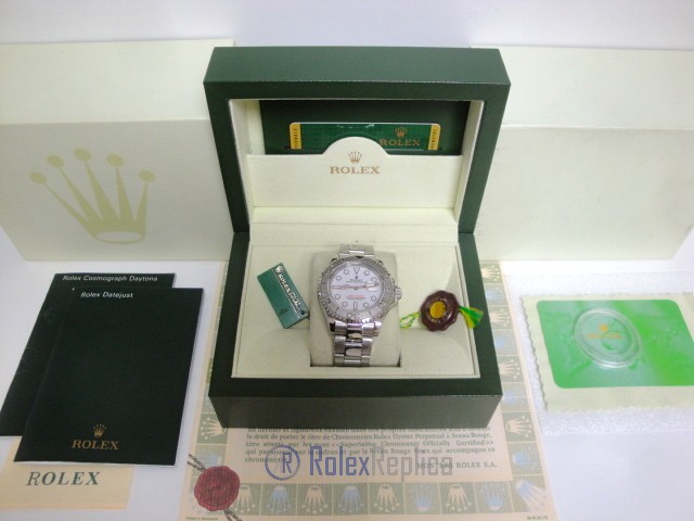 rolex replica yacht master I acciaio white dial edition orologio replica - immagine 2