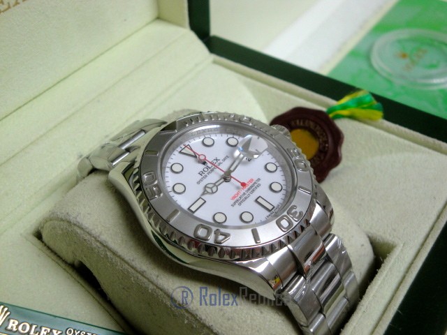 rolex replica yacht master I acciaio white dial edition orologio replica - immagine 4