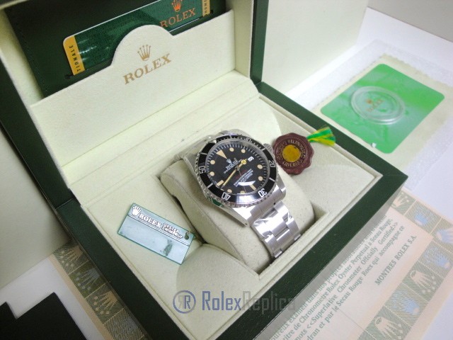 rolex replica sea-dweller vintage 1665 red writing orologio replica copia imitazione - immagine 3