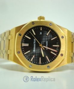 audemars piguet replica royal oak jumbo oro giallo black dial imitazione copia