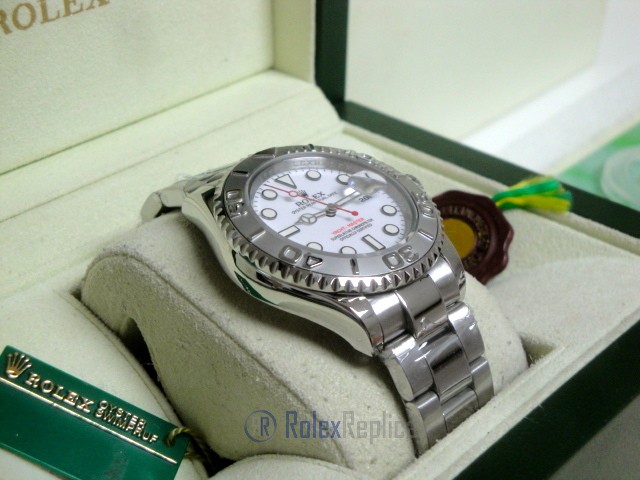 rolex replica yacht master I acciaio white dial edition orologio replica - immagine 7