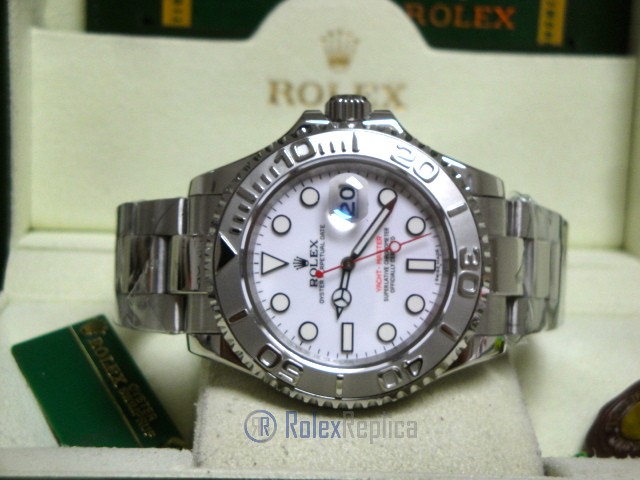 rolex replica yacht master I acciaio white dial edition orologio replica - immagine 9