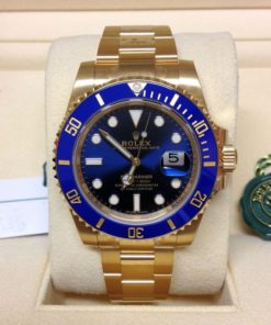 rolex replica submariner 116618LB blue dial orologio replica copia imitazione