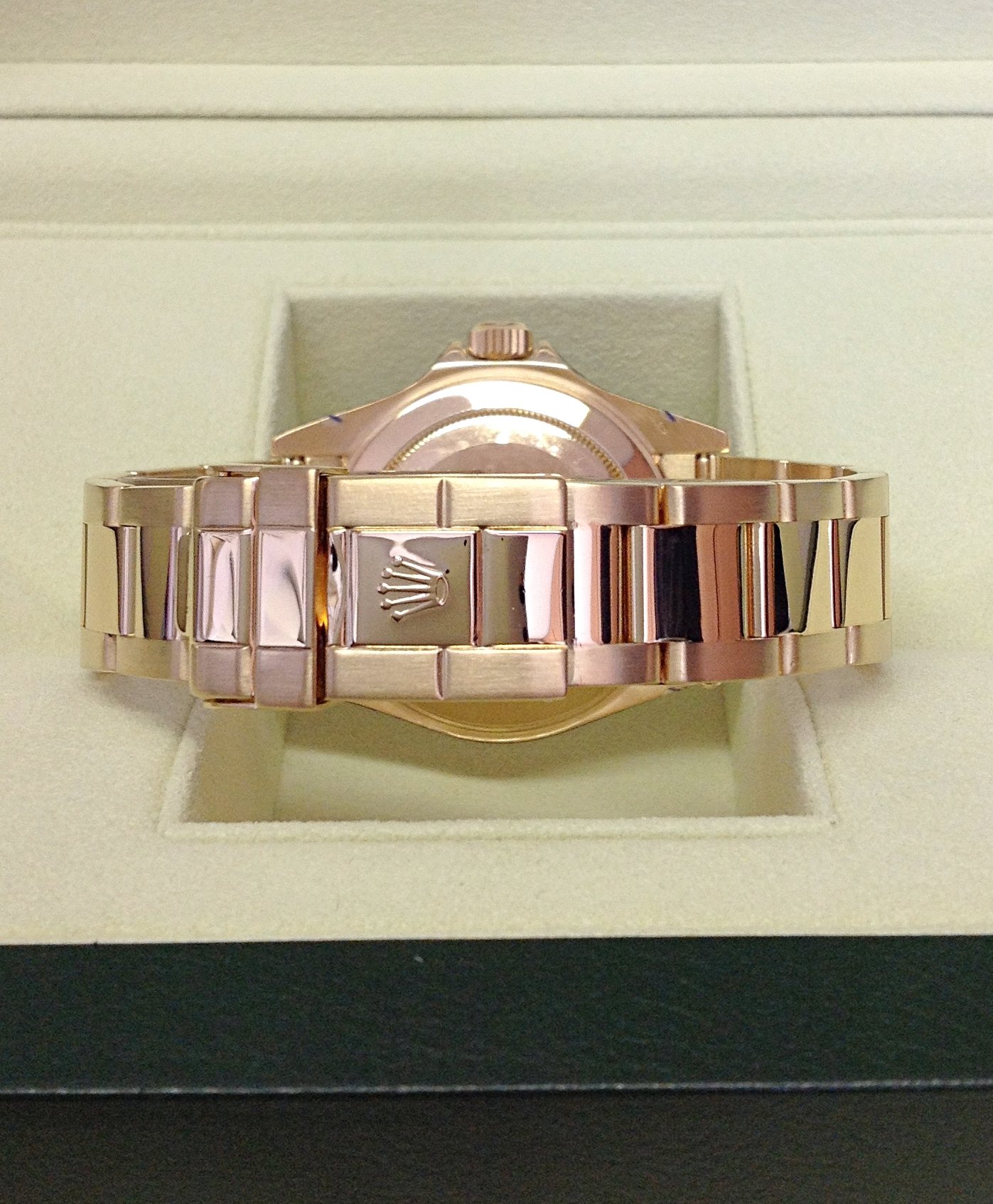 Rolex replica Yacht-Master 16628 40mm Yellow Gold orologio replica - immagine 4
