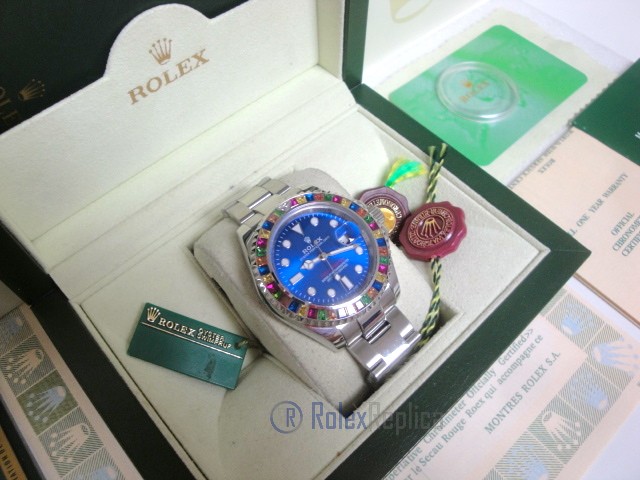 rolex replica yacht master I SARU blue dial orologio replica - immagine 3