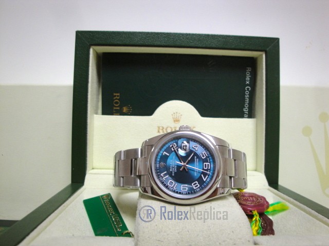 rolex replica datejust acciaio oyster blue dial orologio imitazione