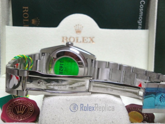 rolex replica datejust acciaio oyster blue dial orologio imitazione - immagine 10