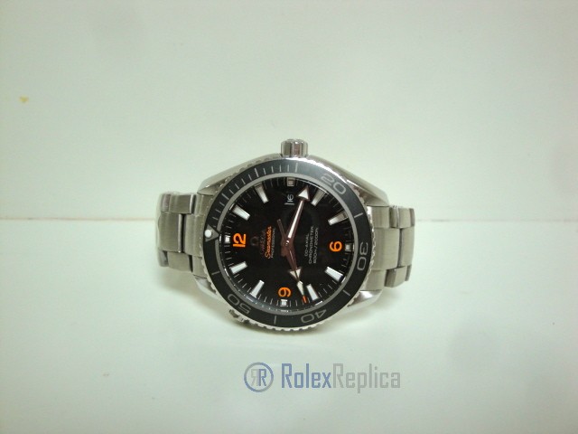 Omega replica seamaster co-axial planet ocean acciaio imitazione copia - immagine 2