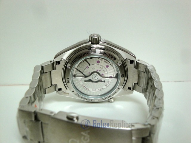Omega replica seamaster co-axial planet ocean acciaio imitazione copia - immagine 6