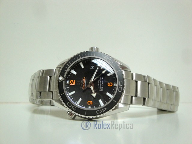 Omega replica seamaster co-axial planet ocean acciaio imitazione copia - immagine 8