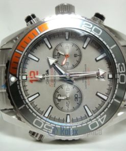 Omega replica seamaster co-axial planet ocean acciaio argentèè dial imitazione copia