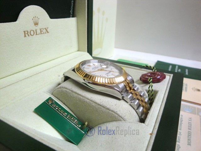Rolex replica Datejust II acciaio oro white dial barrette imitazione replica - immagine 5