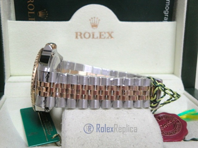 Rolex replica GMT Master II vintage acciaio oro jubilèè black dial orologio replica - immagine 9