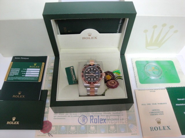 rolex replica GMT master II acciaio everose 126711CHNR basilea MY2018 - immagine 2