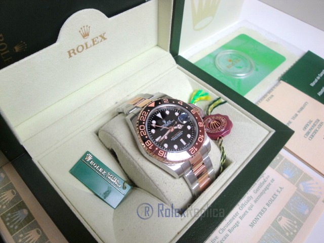 rolex replica GMT master II acciaio everose 126711CHNR basilea MY2018 - immagine 3
